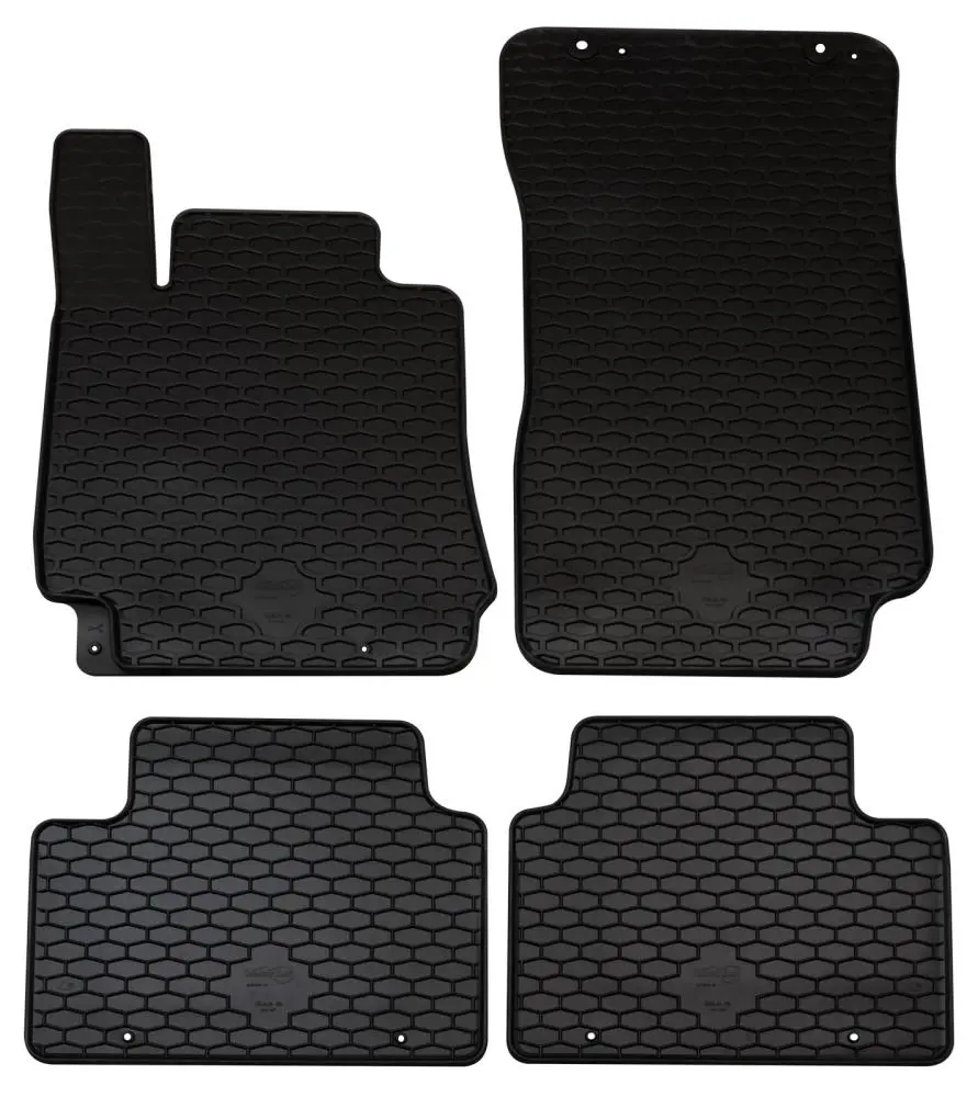 Set tappetini auto su misura gomma TPE per Alfa Romeo Giulia dal 2016