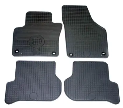 Set tappetini auto su misura gomma TPE per Volkswagen Golf Plus dal 2005