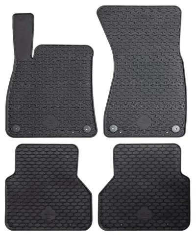 Set tappetini auto su misura in gomma TPE per Audi A6 . - A6 dal 2025