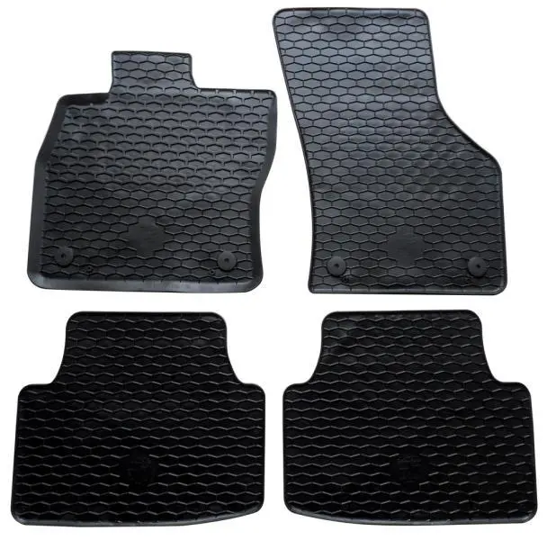 Set tappetini auto su misura in gomma TPE per Skoda Octavia, Wagon dal 2013