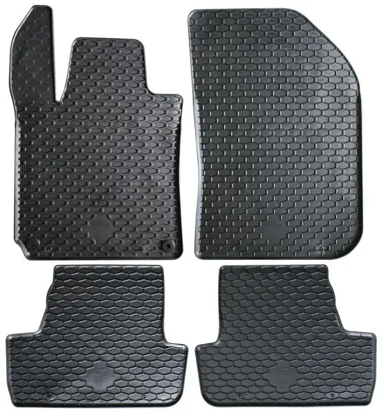 Set tappetini auto su misura in gomma TPE resistente per Peugeot 308 2013-2021