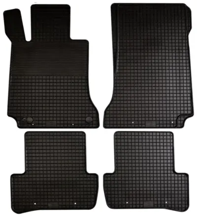 Set tappetini gomma antiscivolo TPE auto per Mercedes Classe C . - C 2014-2021