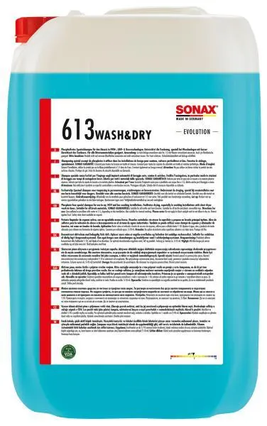 Shampoo auto antiruggine con essiccatore asciugatura rapido 25 litri
