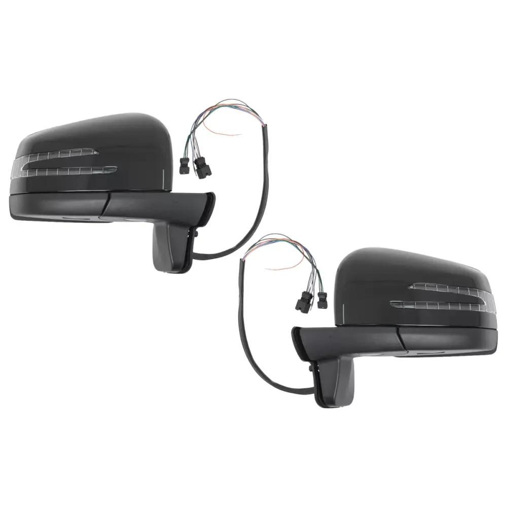 Specchietto Completo Anteriore Destro Piano Nero Mercedes Classe G W463