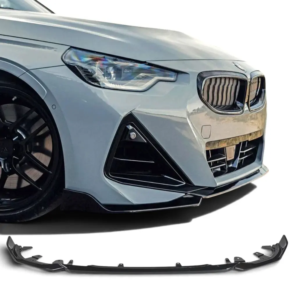 Splitter Anteriore Nero Lucido per BMW Serie 2 G42 (2021-2026)