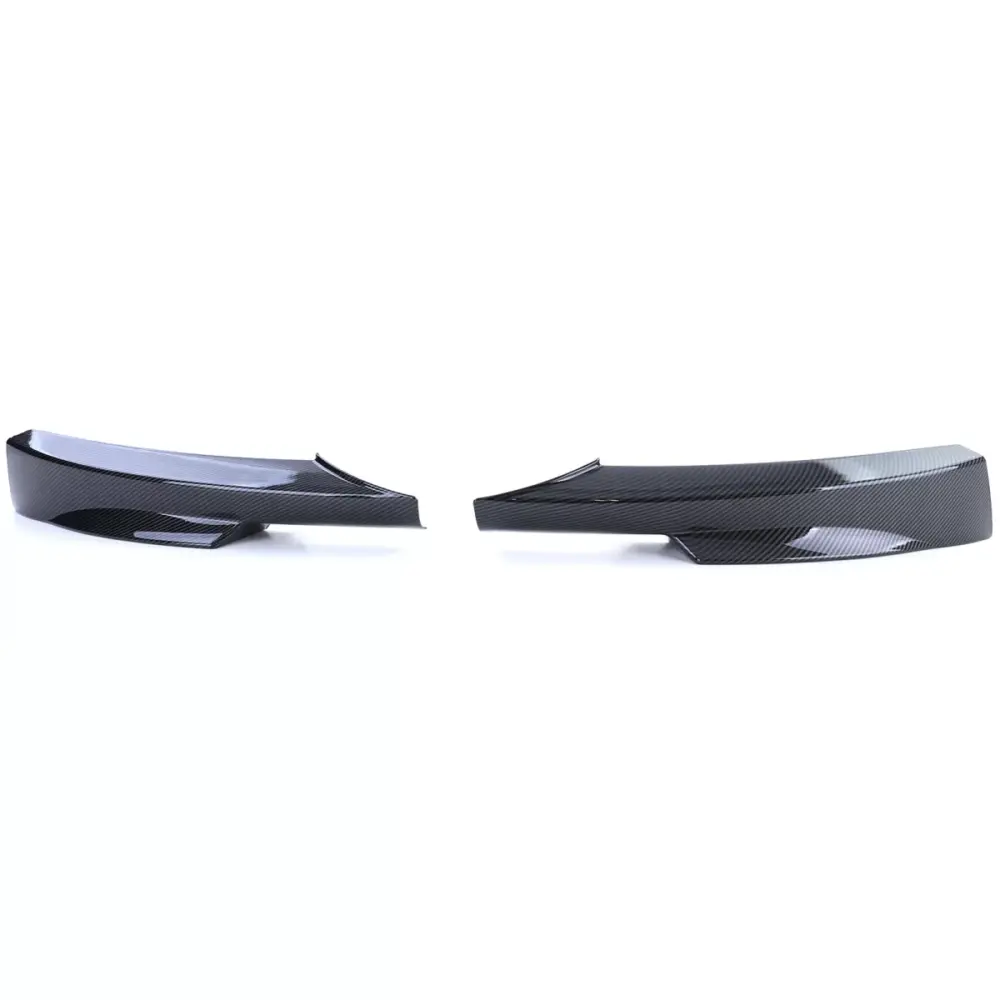 Spoiler Anteriore Angolare Effetto Carbonio per BMW Serie 3 E90 08-12