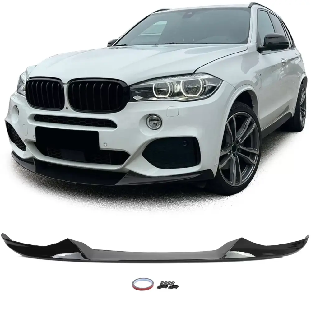 Spoiler Anteriore Gloss Nero per BMW X5 F15 13-18
