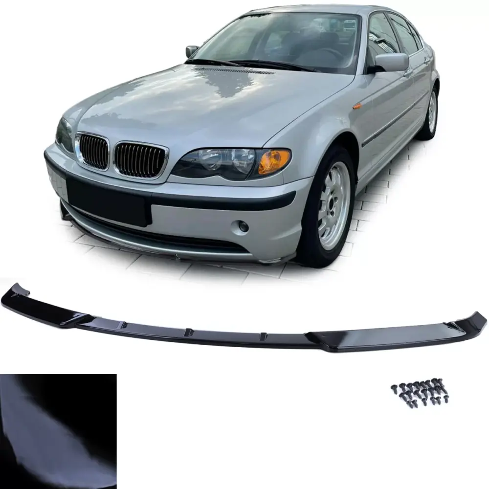 Spoiler Anteriore Lucido per BMW Serie 3 E46 Berlina Touring 2001-2005
