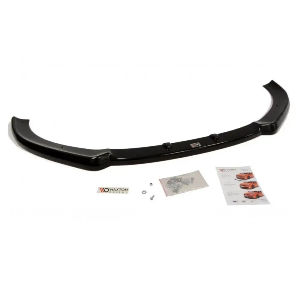Spoiler Anteriore Nero Lucido per Audi A3 8P 2008-2013 Paraurti Standard