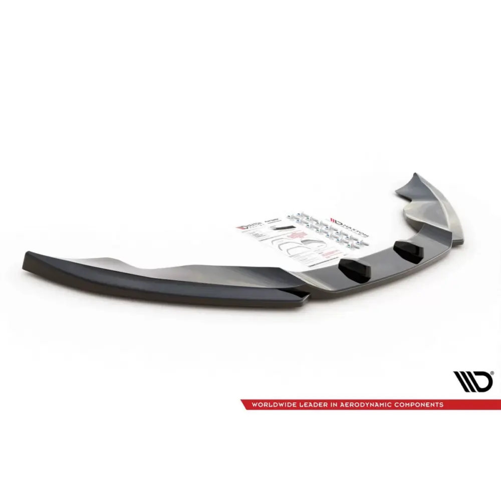 Spoiler Anteriore Nero Lucido per Audi Q7 2005-2009 S-line