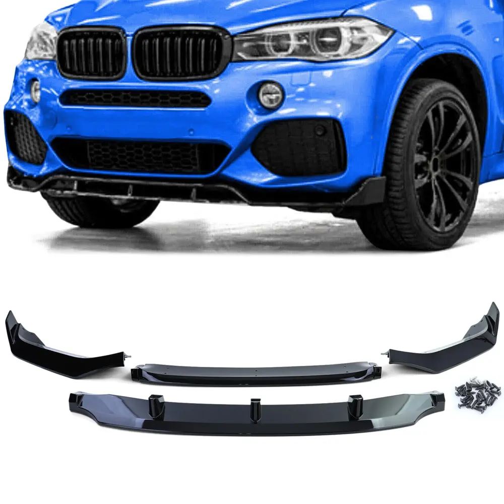 Spoiler Anteriore Performance Look Nero Lucido per BMW X5 F15 (2013-2018)