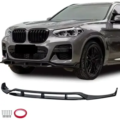 Spoiler Anteriore Performance Nero Lucido per BMW X3 G01 2017-2021