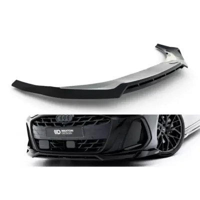 Spoiler Anteriore S-line Nero Lucido per Audi A6 S-line C9 dal 2025