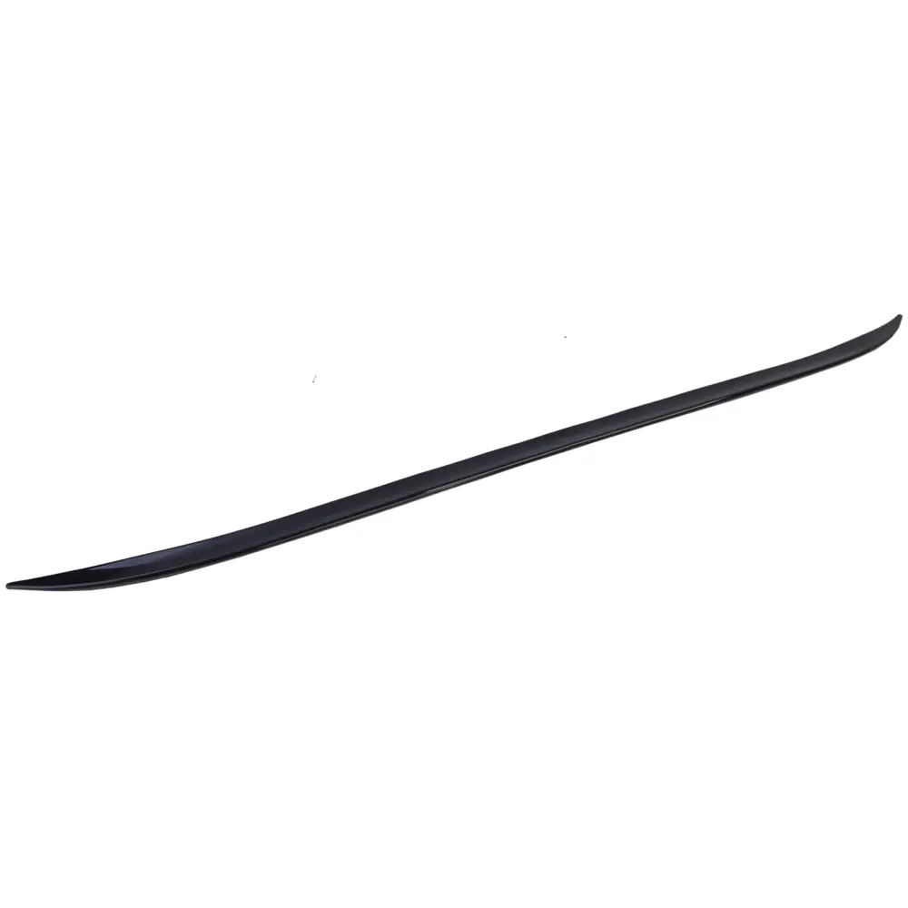Spoiler Anteriore Universale Nero Lucido 120x4cm per Auto Berlina Tuning