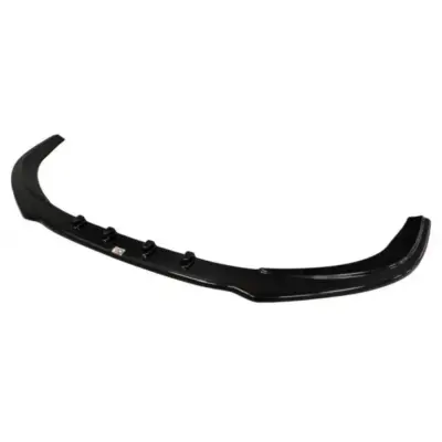 Spoiler Anteriore Ver. 1 per Audi A8 D4 2015-2017 Paraurti Anteriore Nero Lucido