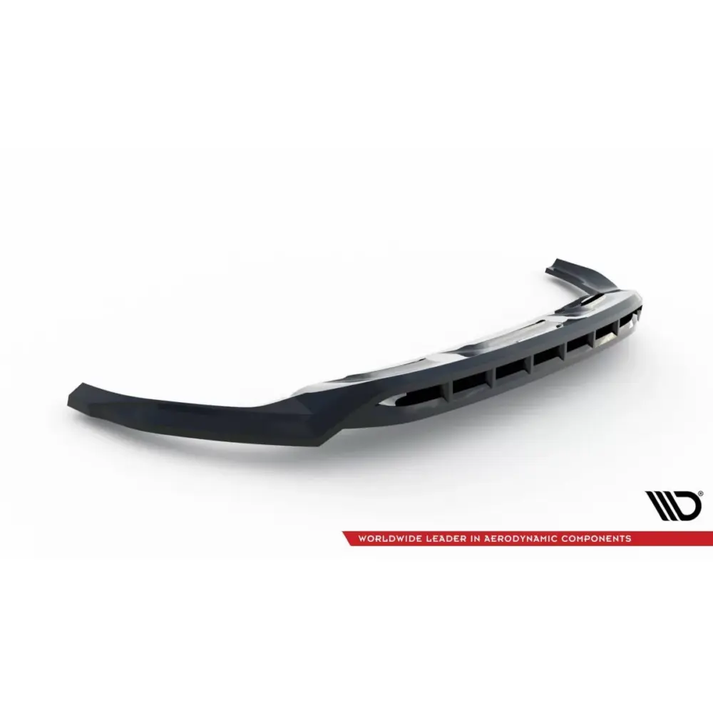 Spoiler Anteriore Ver. 2 Nero Lucido per Audi Q8 SQ8 2018-2023