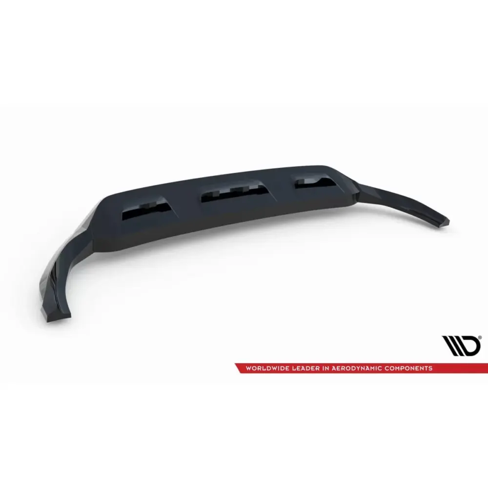 Spoiler Anteriore Ver. 2 Nero Lucido per Audi Q8 SQ8 2018-2023