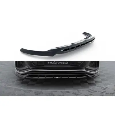 Spoiler Anteriore Ver. 2 Nero Lucido per Audi Q8 SQ8 2018-2023
