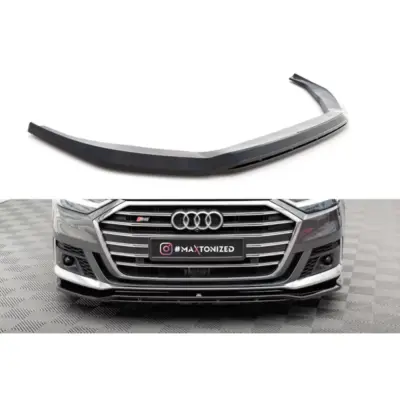 Spoiler Anteriore Verniciato Nero per Audi S8 D5 2019-2021