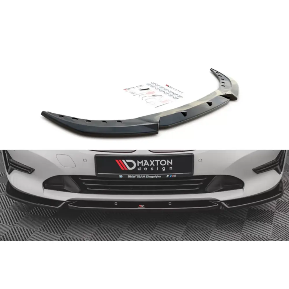 Spoiler Anteriore Versione 1 Nero Lucido per BMW Serie 3 G20 dal 2018