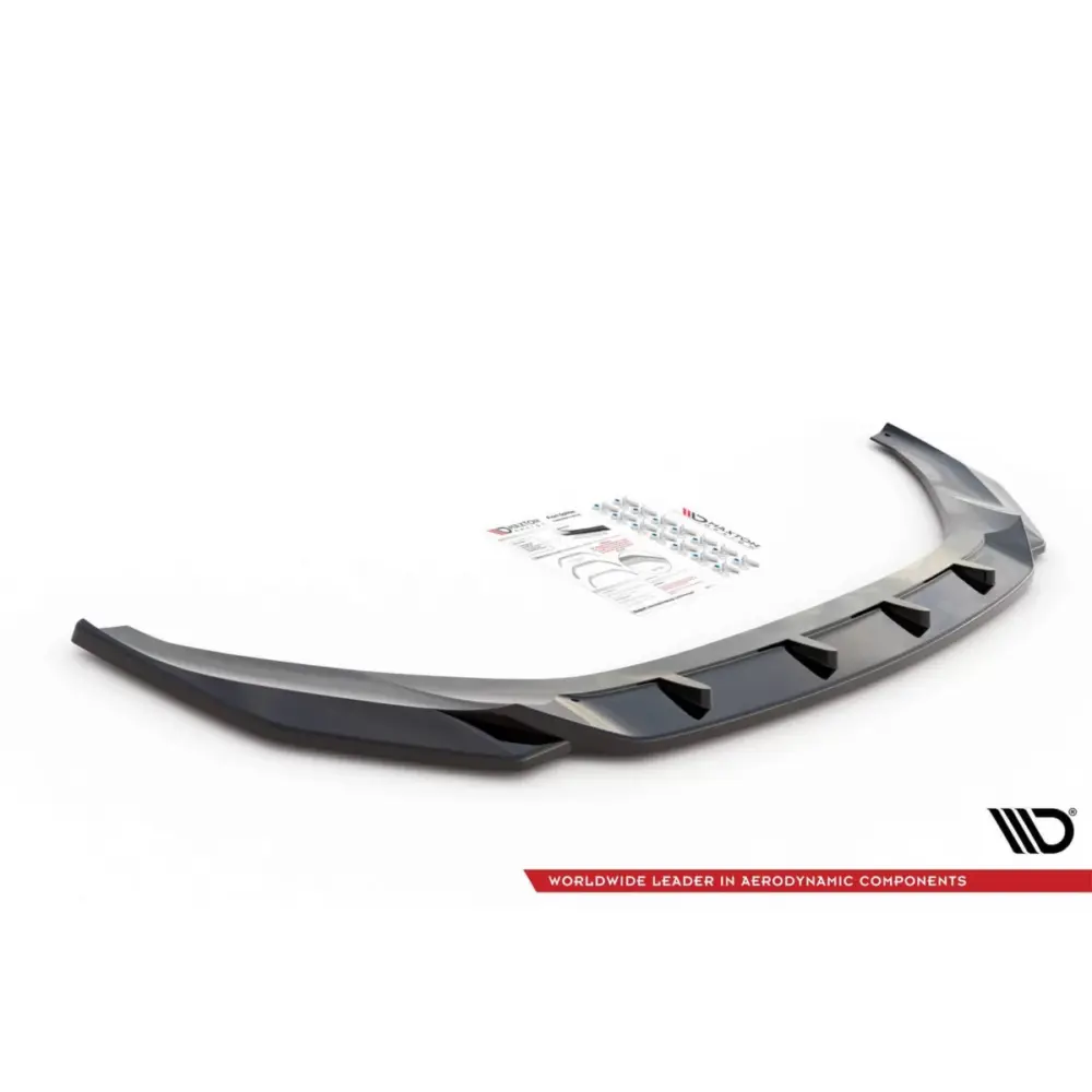 Spoiler Anteriore Versione 1 Nero per Audi A7 C8 dal 2018