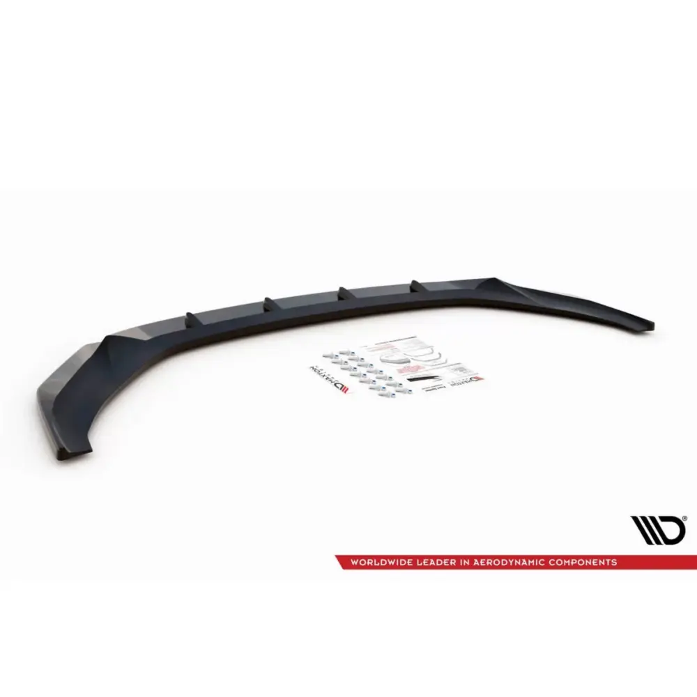 Spoiler Anteriore Versione 1 Nero per Audi A7 C8 dal 2018