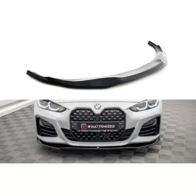 Spoiler Anteriore Versione 1 per BMW Serie 4 Gran Coupe G26 dal 2021 Nero Lucido