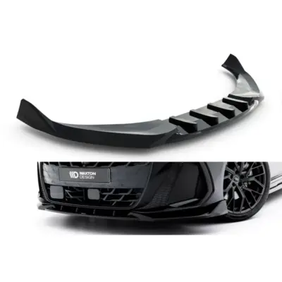 Spoiler Anteriore Versione 2 per Audi A6 S-line C9 Avant dal 2025 Nero Lucido