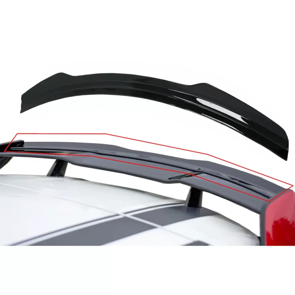 Spoiler Estensione Tetto Piano Nero per Mercedes Classe A W176 W177 GLA X156