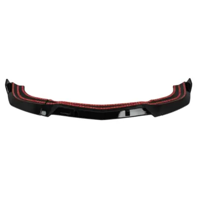 Spoiler Paraurti Anteriore Nero Lucido per Mercedes Classe C W204 S204 C204