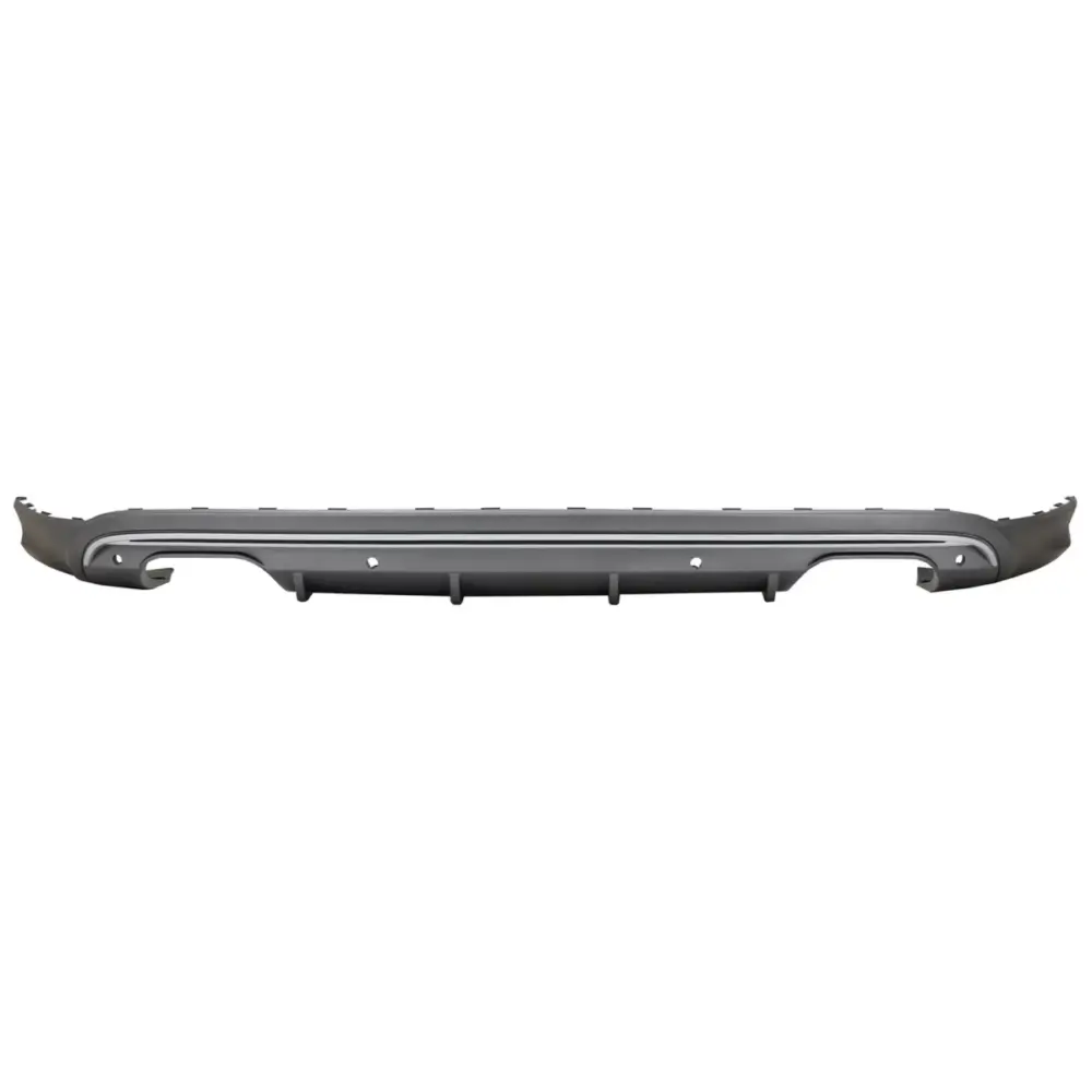 Spoiler Paraurti Posteriore Diffusore Doppia Uscita per Audi Q5 8R Facelift