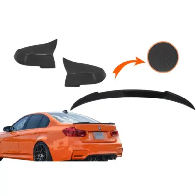 Spoiler Posteriore Carbonio M4 BMW Serie 3 F30 2012-2018