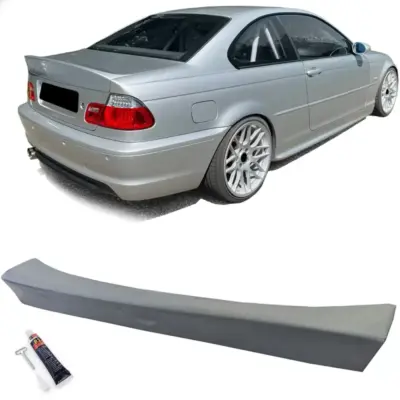 Spoiler Posteriore Ducktail Primer BMW Serie 3 Coupe E46 1999-2006