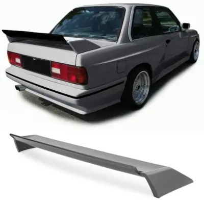 Spoiler Posteriore Evo Sport in ABS per BMW Serie 3 E30 1982-1993
