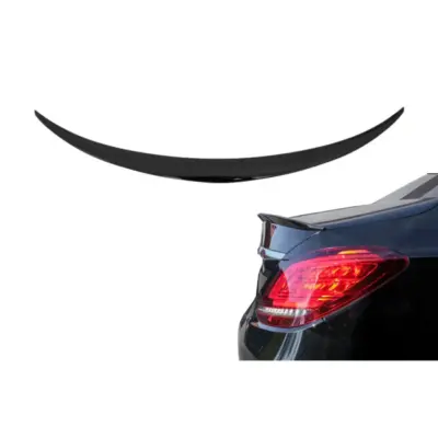 Spoiler Posteriore Lucido Nero per Mercedes Classe C W205 2014-2020