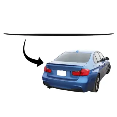 Spoiler Posteriore M3 Design Opaco per BMW Serie 3 F30 2011-2019