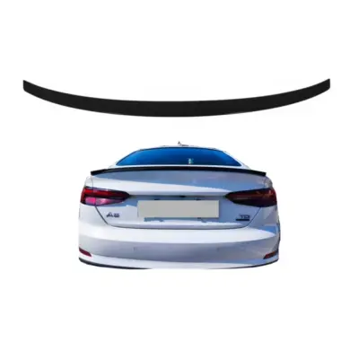 Spoiler Posteriore Nero Lucido per Audi A5 F5 Sportback 2017-up