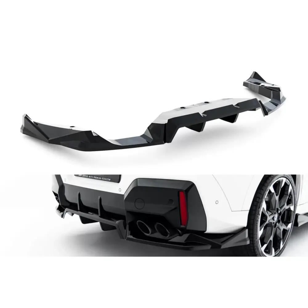 Spoiler Posteriore Nero Lucido per BMW X2 M Package U10 dal 2023