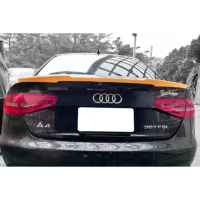 Spoiler Posteriore Non Verniciato per Audi A4 B8.5 Berlina 2013-2016