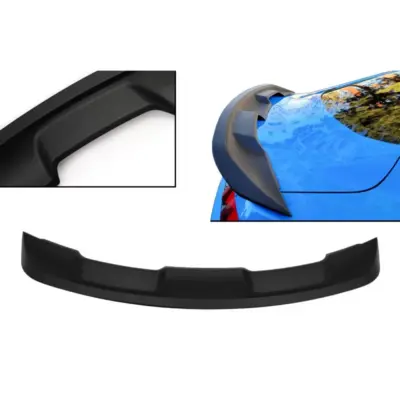Spoiler Posteriore Opaco Nero GT500 per Ford Mustang MK6 2015-2019