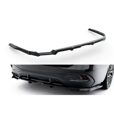Spoiler Posteriore S-line Versione 1 per Audi A6 C9 Avant dal 2025 Nero Lucido