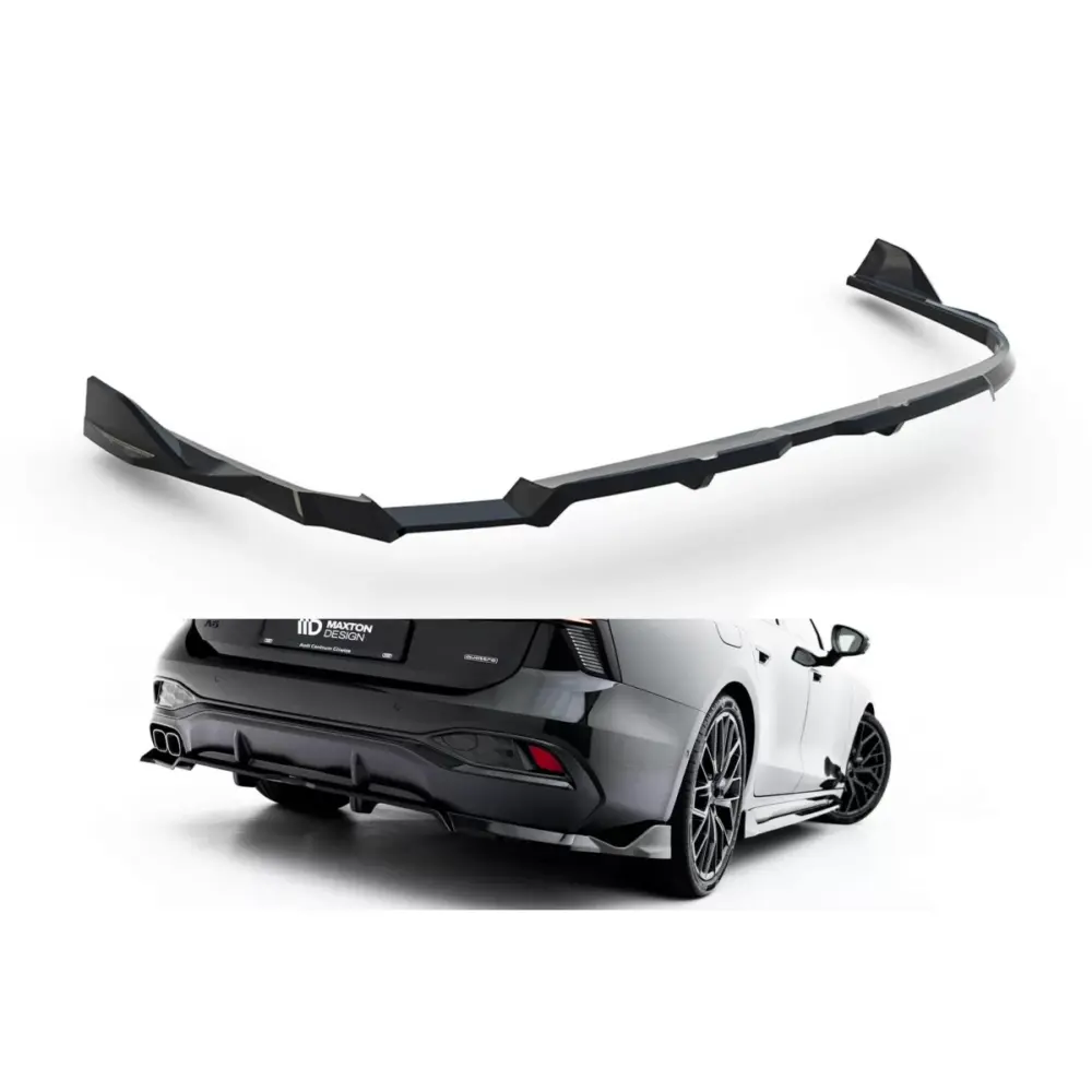 Spoiler Posteriore S-line Versione 2 Nero per Audi A6 S-line C9 dal 2025