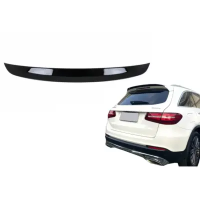Spoiler Posteriore Tetto Piano Nero per Mercedes GLC X253 2015-2021