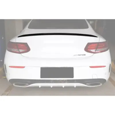 Spoiler Posteriore Tipo a Design per Mercedes Classe C Coupe C205 dal 2015 Non