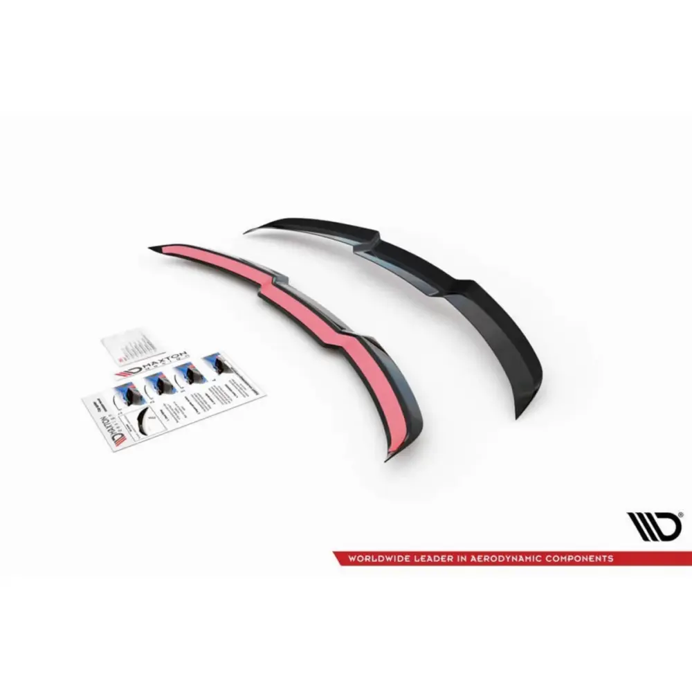Spoiler Posteriore Versione 1 RS6 Nero Lucido per Audi RS6 C8 dal 2019