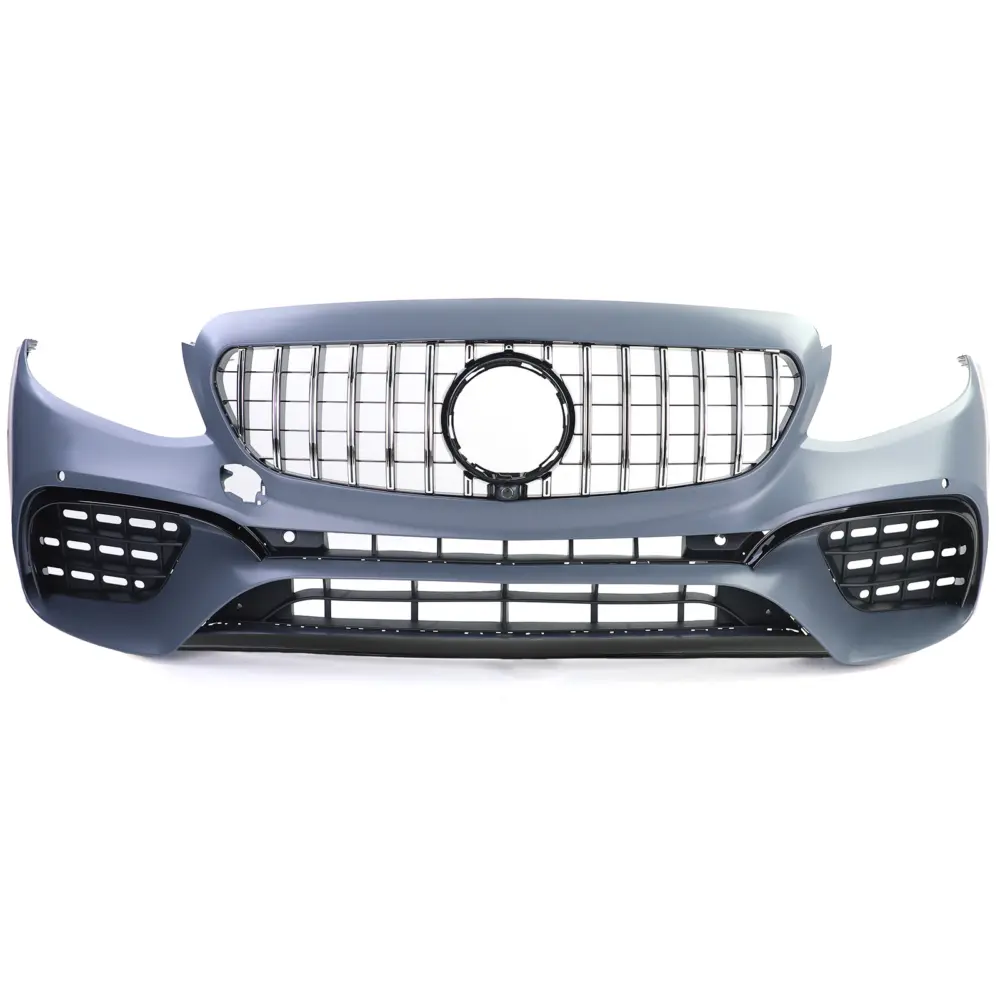 Sport Paraurti con Griglia Nera e Cromata per Mercedes Classe E W213 16-20