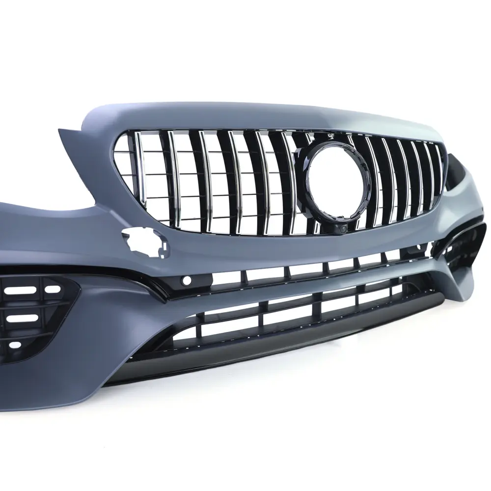 Sport Paraurti con Griglia Nera e Cromata per Mercedes Classe E W213 16-20