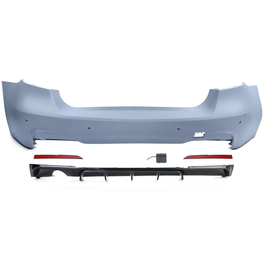 Sport Paraurti Posteriore con Diffusore per BMW Serie 3 F30 11-19