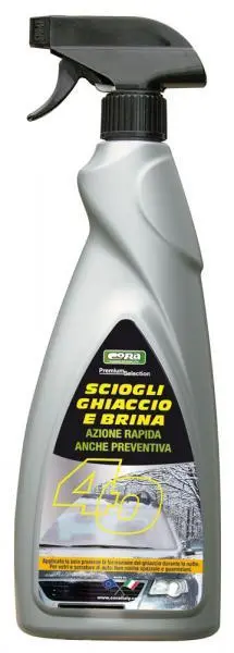 Spray sbrinante antigelo liquido sghiacciante