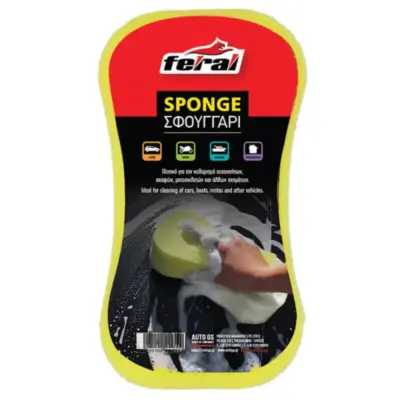 Spugna per Pulizia Macchie Gialle Universale Auto